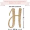 Pre-Strung Happy Anniversary Banner - Gold Glitter (Happy Anniversary - Gold)